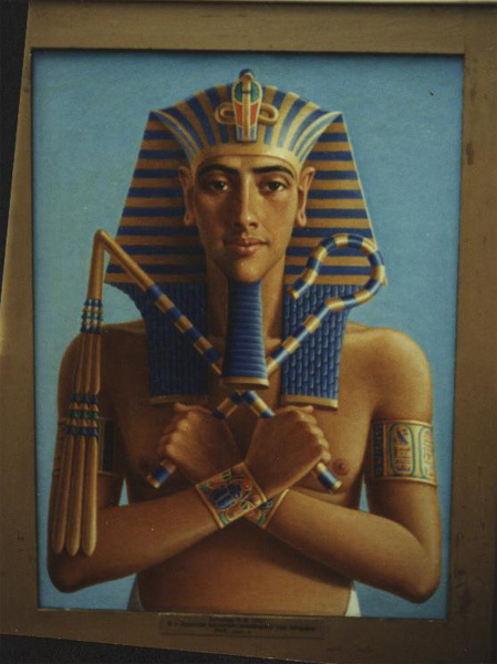 Михаил Потапов. портрет на фараона Ехнатон